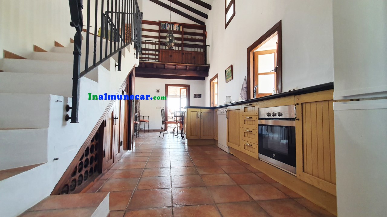 Country villa for sale located in the Bay of La Herradura, Costa Tropical, Andalusia.